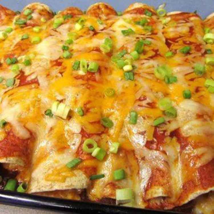 Mushroom Enchilada