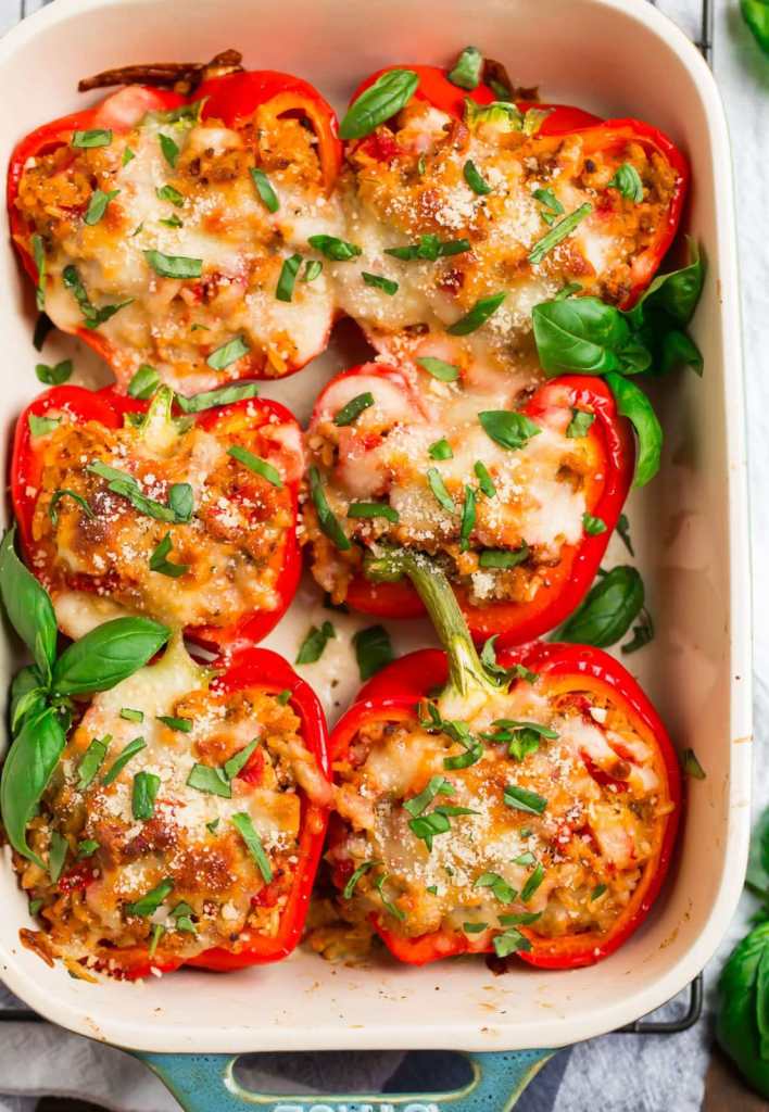 Vegetarian Stuffed Peppers