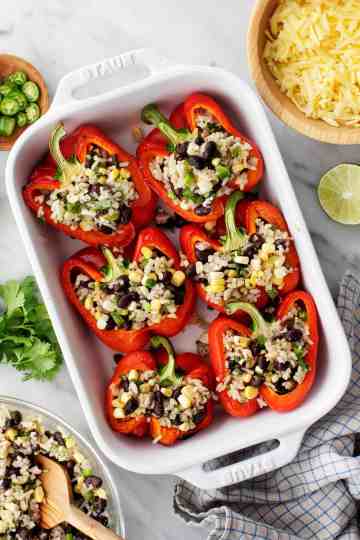 Vegetarian Stuffed Peppers
