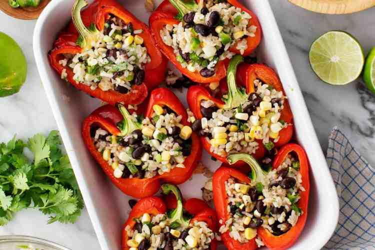 Vegetarian Stuffed Peppers