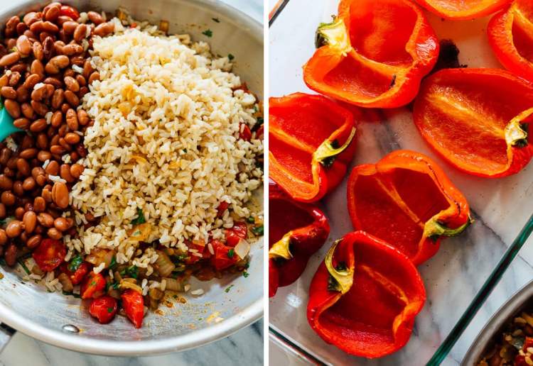 Vegetarian Stuffed Peppers