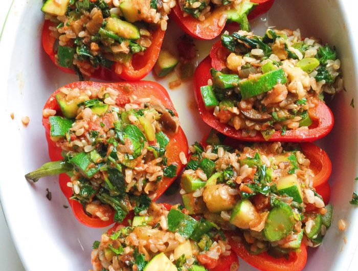 Vegetarian Stuffed Peppers