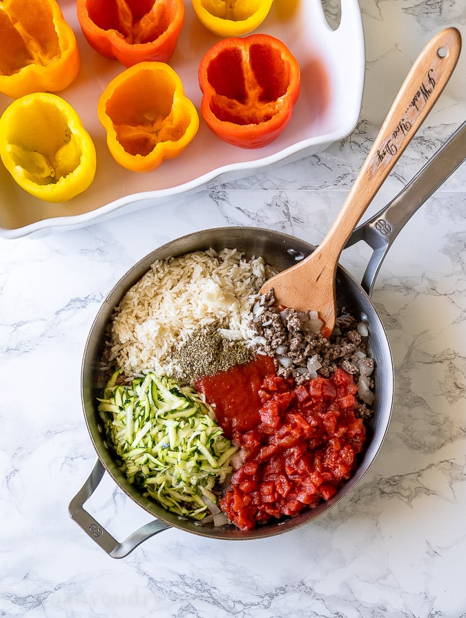 Vegetarian Stuffed Peppers