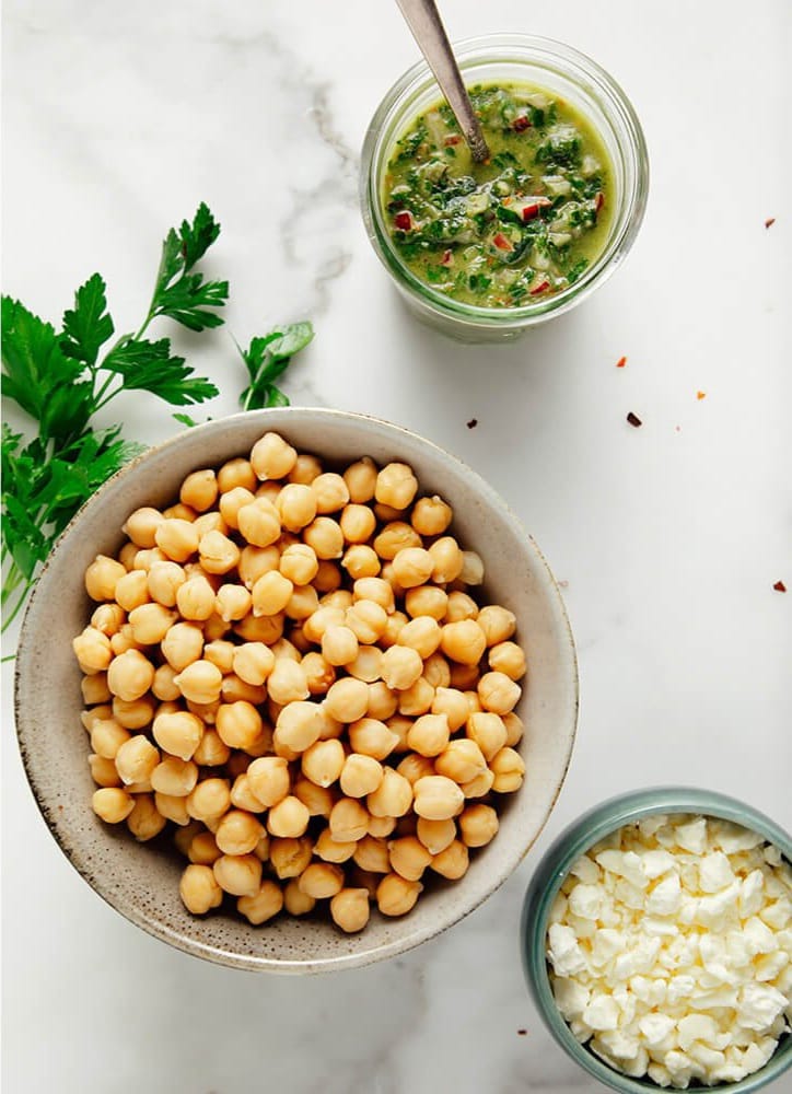 Chimichurri Chickpeas