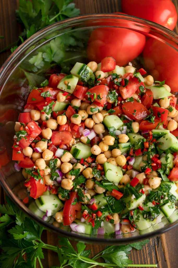 Chimichurri Chickpeas