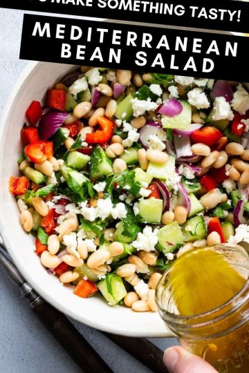 Mediterranean Bean Salad
