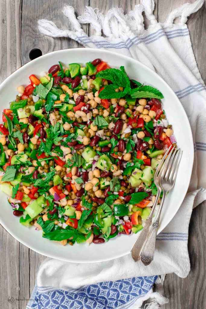 Mediterranean Bean Salad