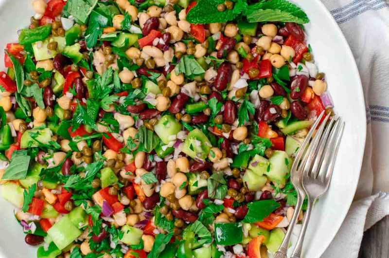 Mediterranean Bean Salad