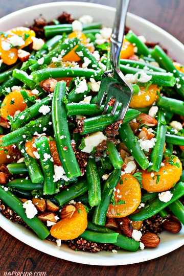 Delight Blackened Green Bean and Quinoa Salad