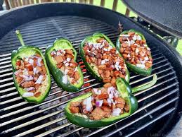 Roasted Bean-Stuffed Poblano Peppers
