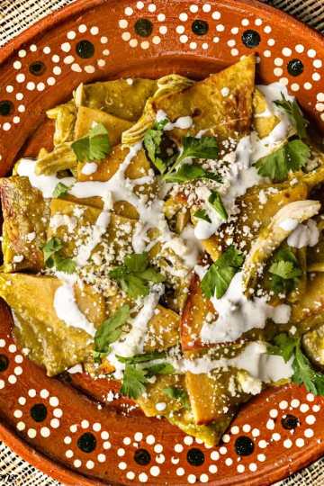 How to make Chilaquiles Verdes in the Easy way