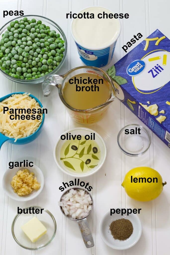 Italian Green Pasta with Lemon