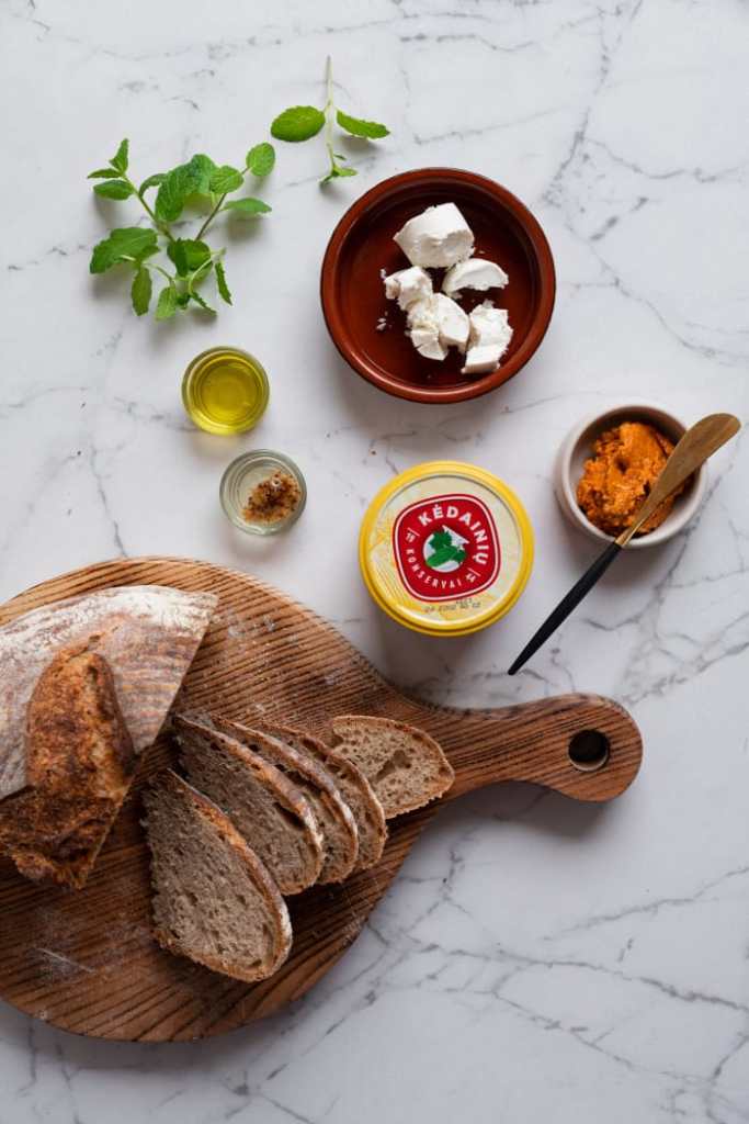 Delicious Goat Cheese Toast