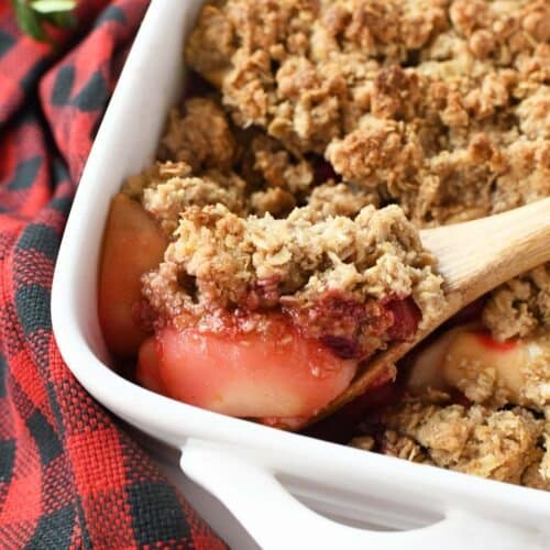 Pear Cranberry Crisp