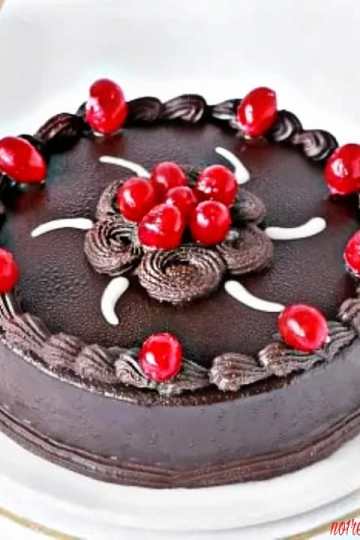 Delicious Chocolate Cake with Cherry