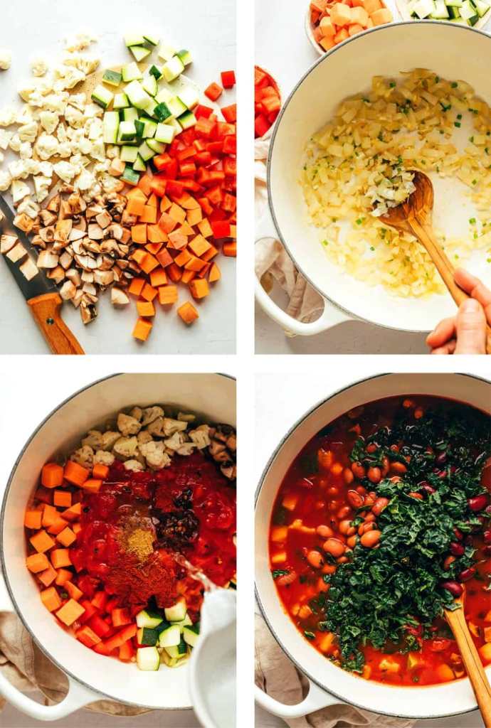 Healthy Vegetarian Chili Soup