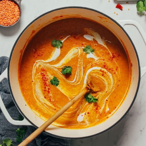 Healthy Cauliflower Curry Soup