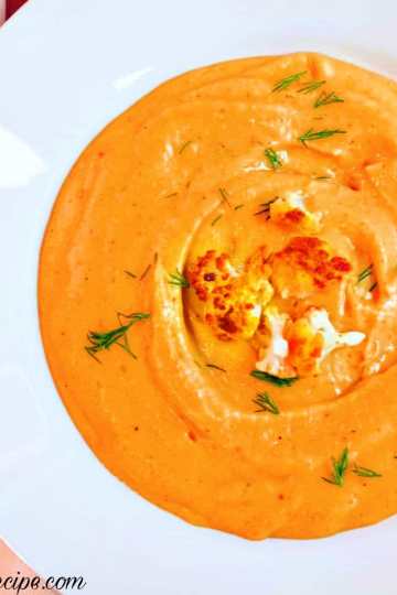 Healthy Cauliflower Curry Soup