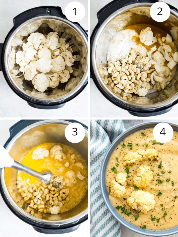 Curried Cauliflower Soup