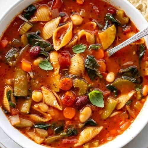 Healthy Classic Minestrone Soup