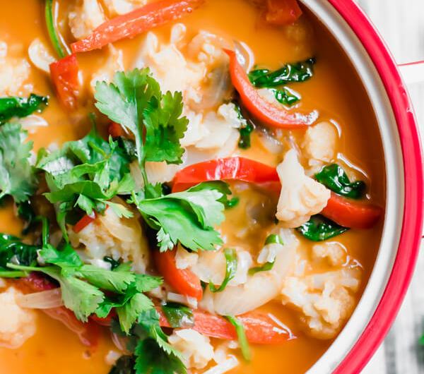 Thai Red Curry and Vegetables