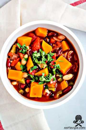 Delight Butternut Squash Chipotle Chili and Avocado