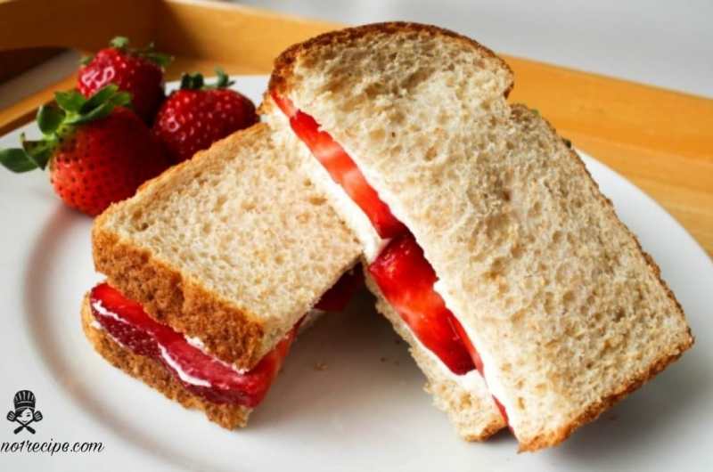 Delicious Strawberry Basil and Goat Cheese Panini
