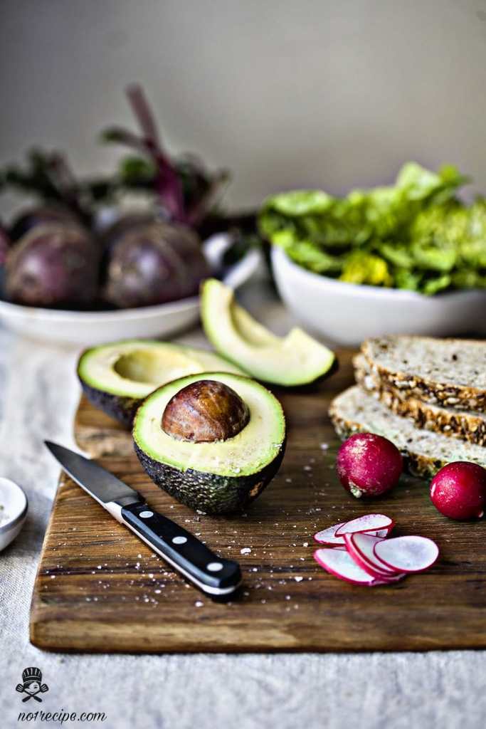 Fresh & Simple Greek Avocado Sandwich