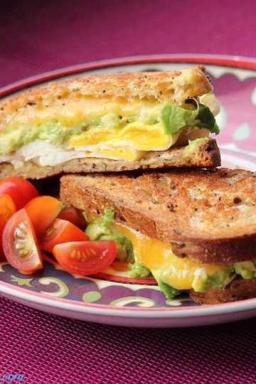 Fresh & Simple Greek Avocado Sandwich