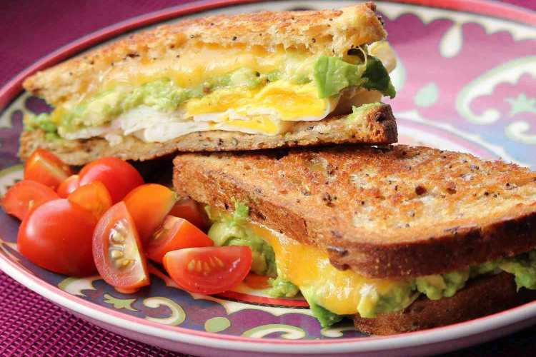 Fresh & Simple Greek Avocado Sandwich