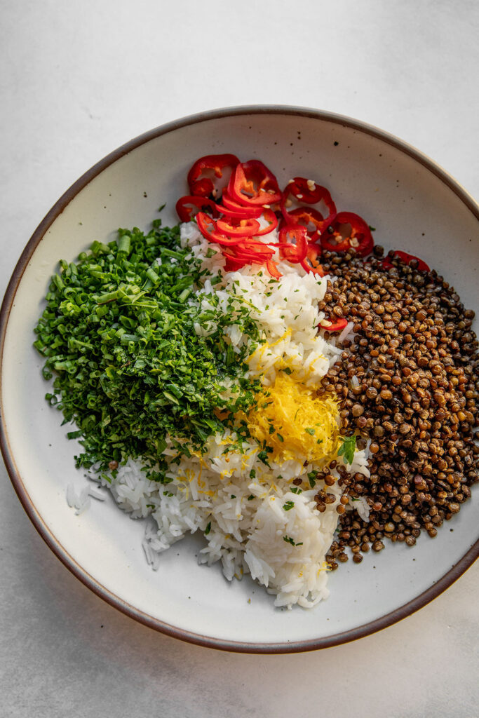 Roasted Carrot and Potato Lentils 