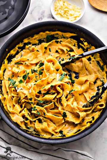 Best Pumpkin Fettuccine Alfredo