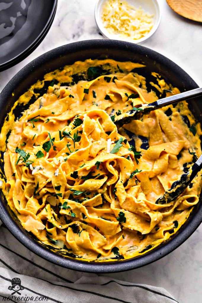 Best Pumpkin Fettuccine Alfredo
