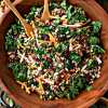 Best Kale Salad with Apples Cranberries