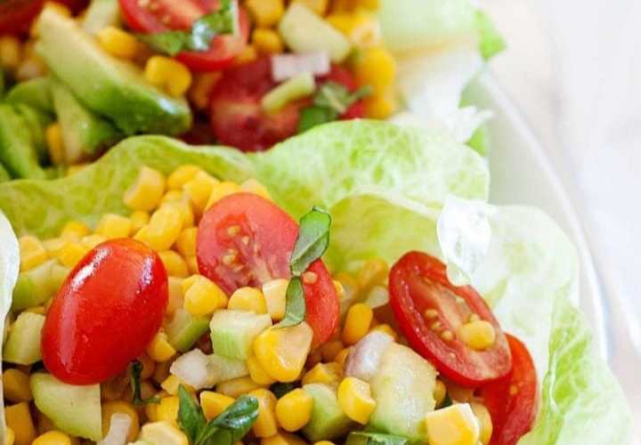 The Best Sweet Corn Salad Wraps