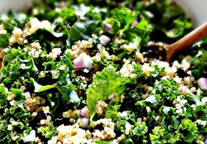 Coconut Quinoa and Kale