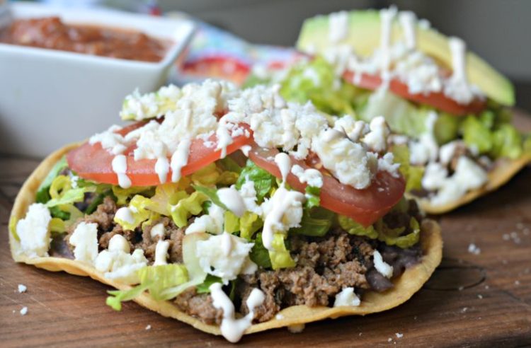 Delight Tomatillo Black Bean Tostadas