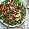 Easy Creamy Tahini Dressing with Greek Kale Salad