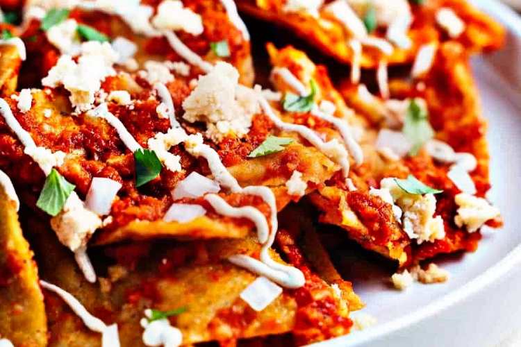 Easy Chilaquiles Rojos No1 Recipe