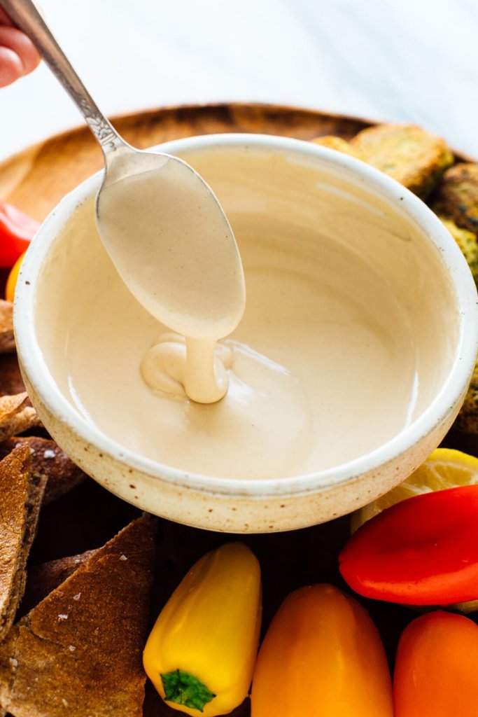 Easy Vegan creamy Tahini Dressing