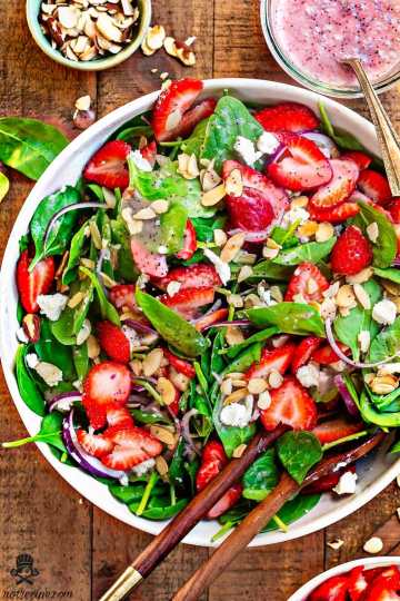 Healthy Vegetarian BLT Salad with Coconut Bacon No 1 Recipe