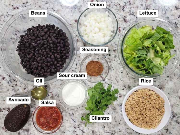 Best Bean Burrito Bowl