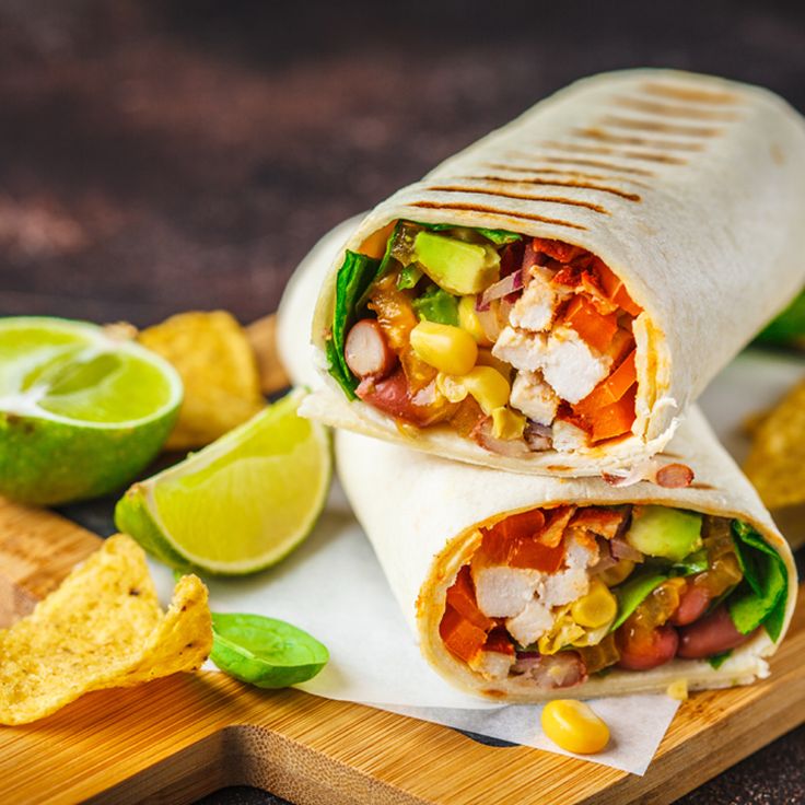 Easy Veg Burritos