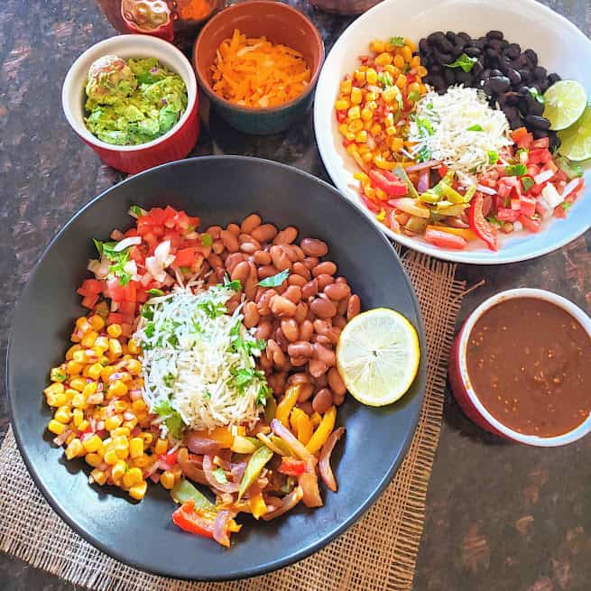 Easy Veg Burritos