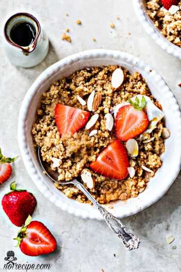 Healthy Cinnamon Toast Breakfast Quinoa