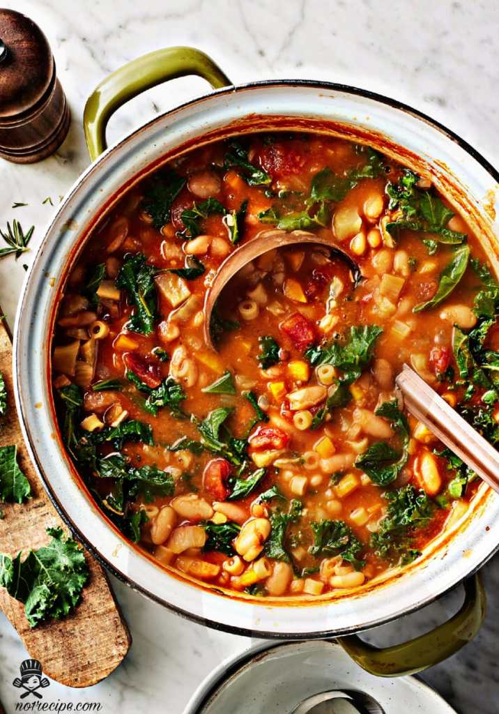 How to say pasta e fagioli 