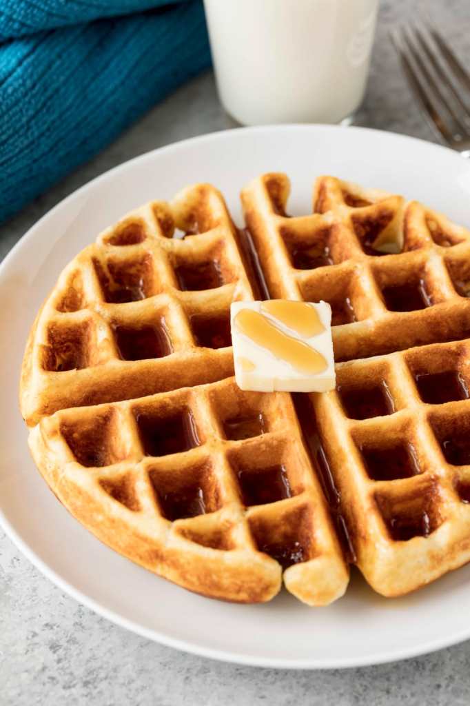 Healthy Oat Waffles Gluten Free