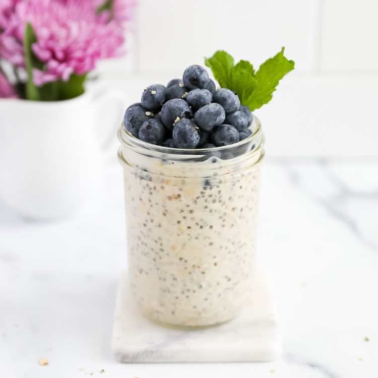 Delicious Chia seed Flavor Oats (Overnight Oats)