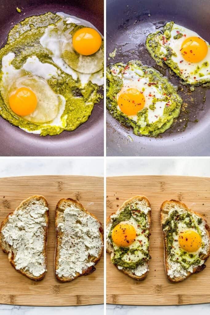 Avocado Pesto Toast No.1 Recipe