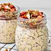 Delicious Chia seed Flavor Oats (Overnight Oats)